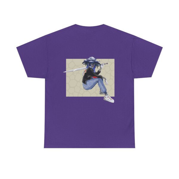 Urban Samurai Graphic T-Shirt Back - Image 4