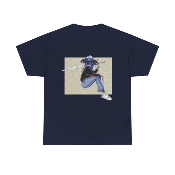 Urban Samurai Graphic T-Shirt Back - Image 3