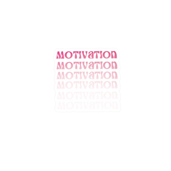 Motivation Vinyl Sticker - Image 5